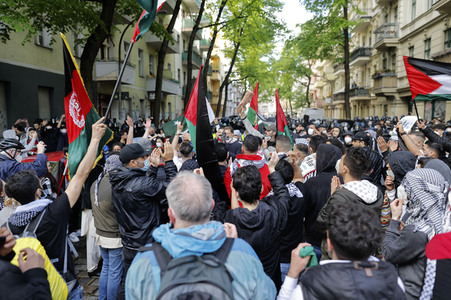 Pro-palästinensische Demonstration in Berlin