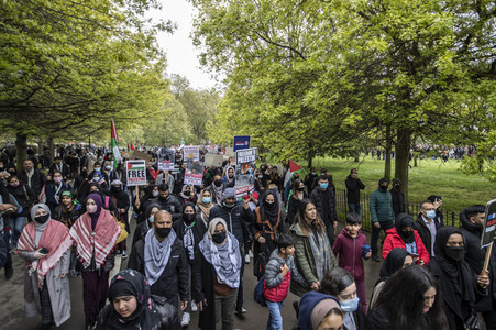 Pro-palästinensische Demonstration in London