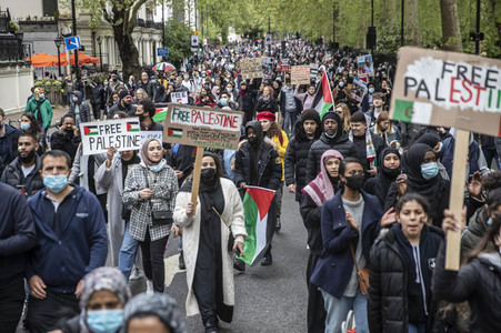 Pro-palästinensische Demonstration in London