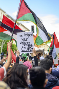 Pro-palästinensische Demonstration in Berlin