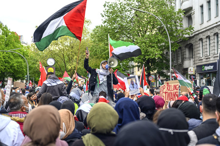 Pro-palästinensische Demonstration in Berlin