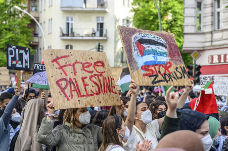 Pro-palästinensische Demonstration in Berlin