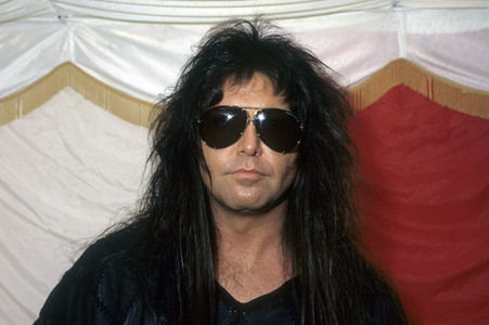 Pressetermin mit Blackie Lawless in London