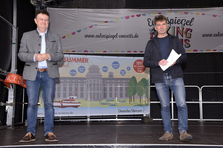 Pressekonferenz zum Open-Air-Sommer 2021 mit dem Eulenspiegel Flying Circus in München