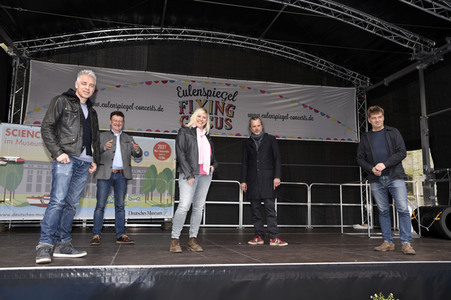 Pressekonferenz zum Open-Air-Sommer 2021 mit dem Eulenspiegel Flying Circus in München