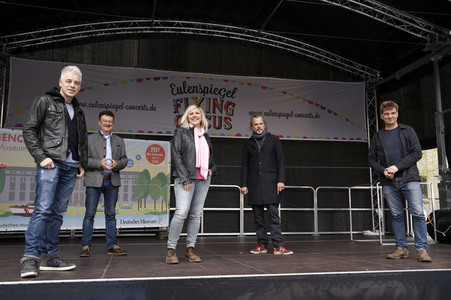 Pressekonferenz zum Open-Air-Sommer 2021 mit dem Eulenspiegel Flying Circus in München