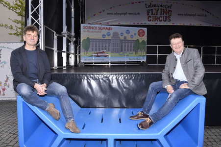 Pressekonferenz zum Open-Air-Sommer 2021 mit dem Eulenspiegel Flying Circus in München