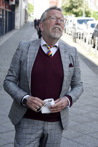 SPD-Aktion Hissung der Regenbogenflagge in Berlin