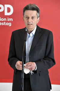 Pressestatement der SPD in Berlin