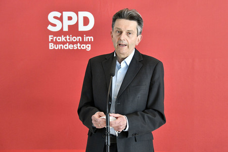 Pressestatement der SPD in Berlin