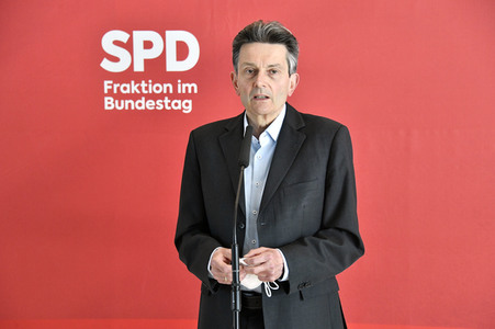 Pressestatement der SPD in Berlin