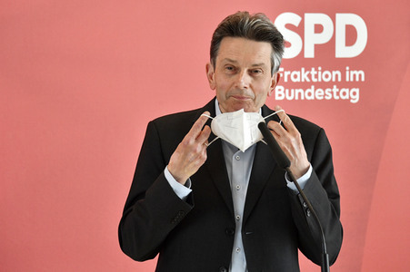 Pressestatement der SPD in Berlin