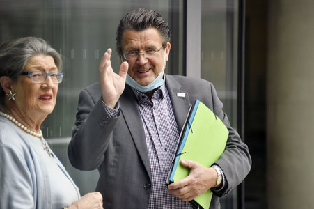Pressestatement der AfD in Berlin