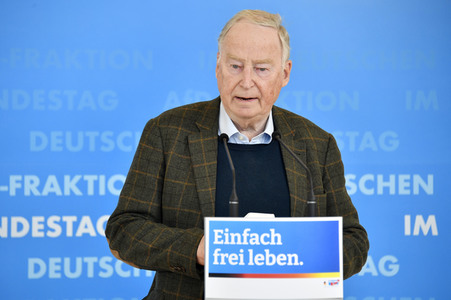 Pressestatement der AfD in Berlin