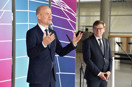 Pressestatement der CDU/CSU in Berlin