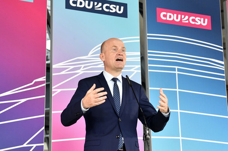 Pressestatement der CDU/CSU in Berlin