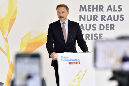 Pressestatement der FDP in Berlin