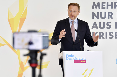 Pressestatement der FDP in Berlin