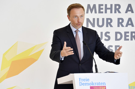 Pressestatement der FDP in Berlin