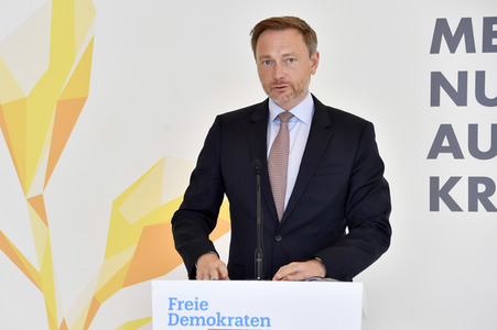 Pressestatement der FDP in Berlin