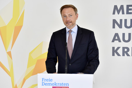 Pressestatement der FDP in Berlin