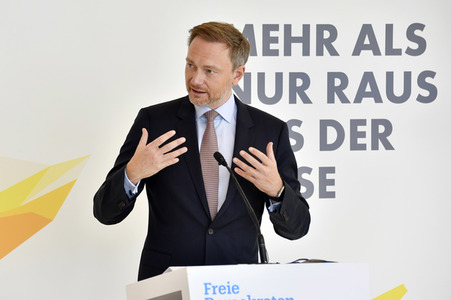 Pressestatement der FDP in Berlin