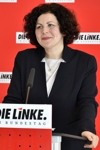 Pressestatement der Partei Die Linke in Berlin
