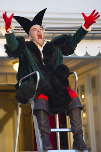 Theaterprobe 'Tartuffe oder Das Schwein der Weisen' in Berlin