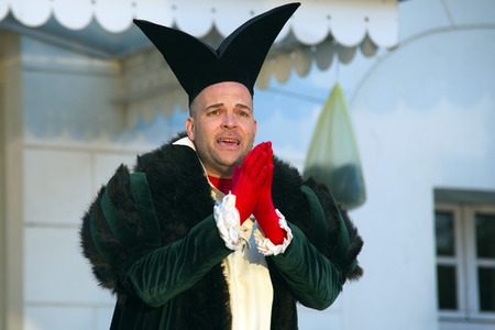 Theaterprobe 'Tartuffe oder Das Schwein der Weisen' in Berlin