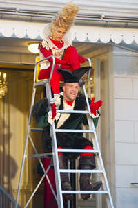 Theaterprobe 'Tartuffe oder Das Schwein der Weisen' in Berlin