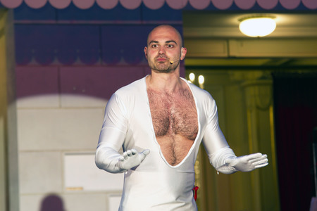 Theaterprobe 'Tartuffe oder Das Schwein der Weisen' in Berlin