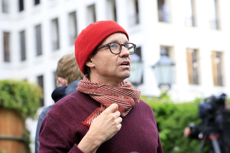 Theaterprobe 'Tartuffe oder Das Schwein der Weisen' in Berlin