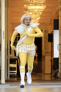 Theaterprobe 'Tartuffe oder Das Schwein der Weisen' in Berlin