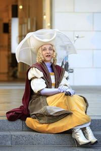 Theaterprobe 'Tartuffe oder Das Schwein der Weisen' in Berlin