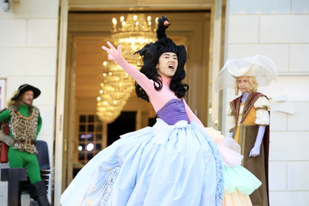 Theaterprobe 'Tartuffe oder Das Schwein der Weisen' in Berlin