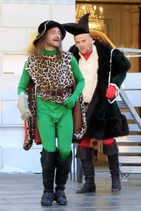 Theaterprobe 'Tartuffe oder Das Schwein der Weisen' in Berlin