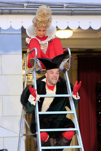 Theaterprobe 'Tartuffe oder Das Schwein der Weisen' in Berlin