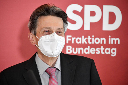 Pressestatement der SPD in Berlin