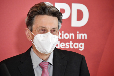 Pressestatement der SPD in Berlin