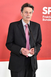 Pressestatement der SPD in Berlin
