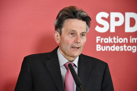 Pressestatement der SPD in Berlin