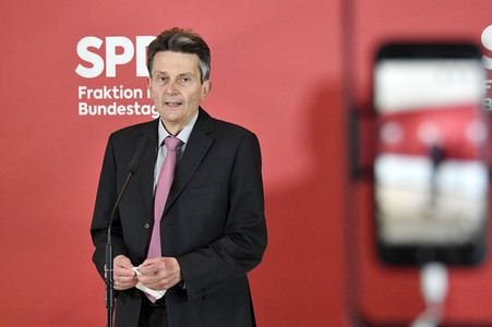 Pressestatement der SPD in Berlin