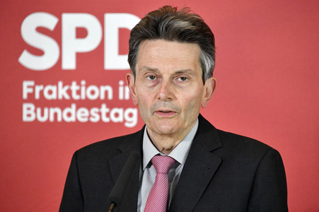 Pressestatement der SPD in Berlin