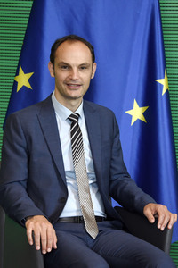 Wolfgang Schäuble empfängt den Außenminister von Slowenien in Berlin