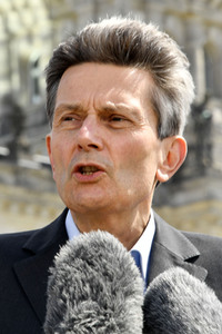 Fototermin der SPD zur sozialdemokratischen Erfolgsbilanz in Berlin