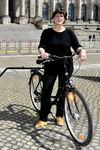 Fototermin der SPD zur sozialdemokratischen Erfolgsbilanz in Berlin