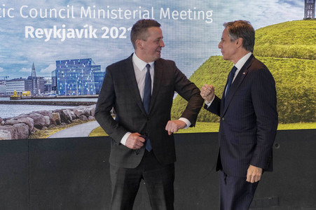 Treffen der Minister des Arktischen Rates in Reykjavik