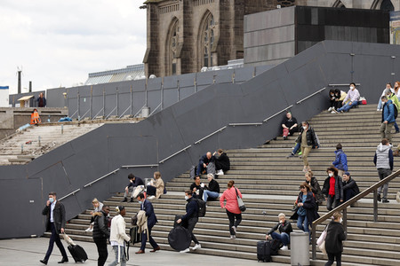 Sanierung der Domtreppe in Köln