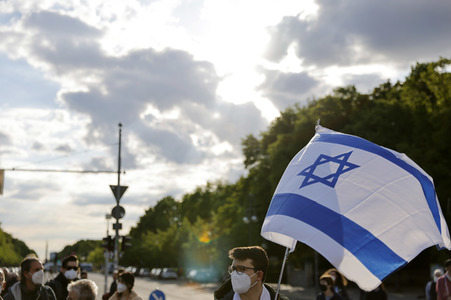 Kundgebung zur Solidarität mit Israel in Berlin