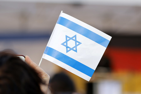 Kundgebung zur Solidarität mit Israel in Berlin